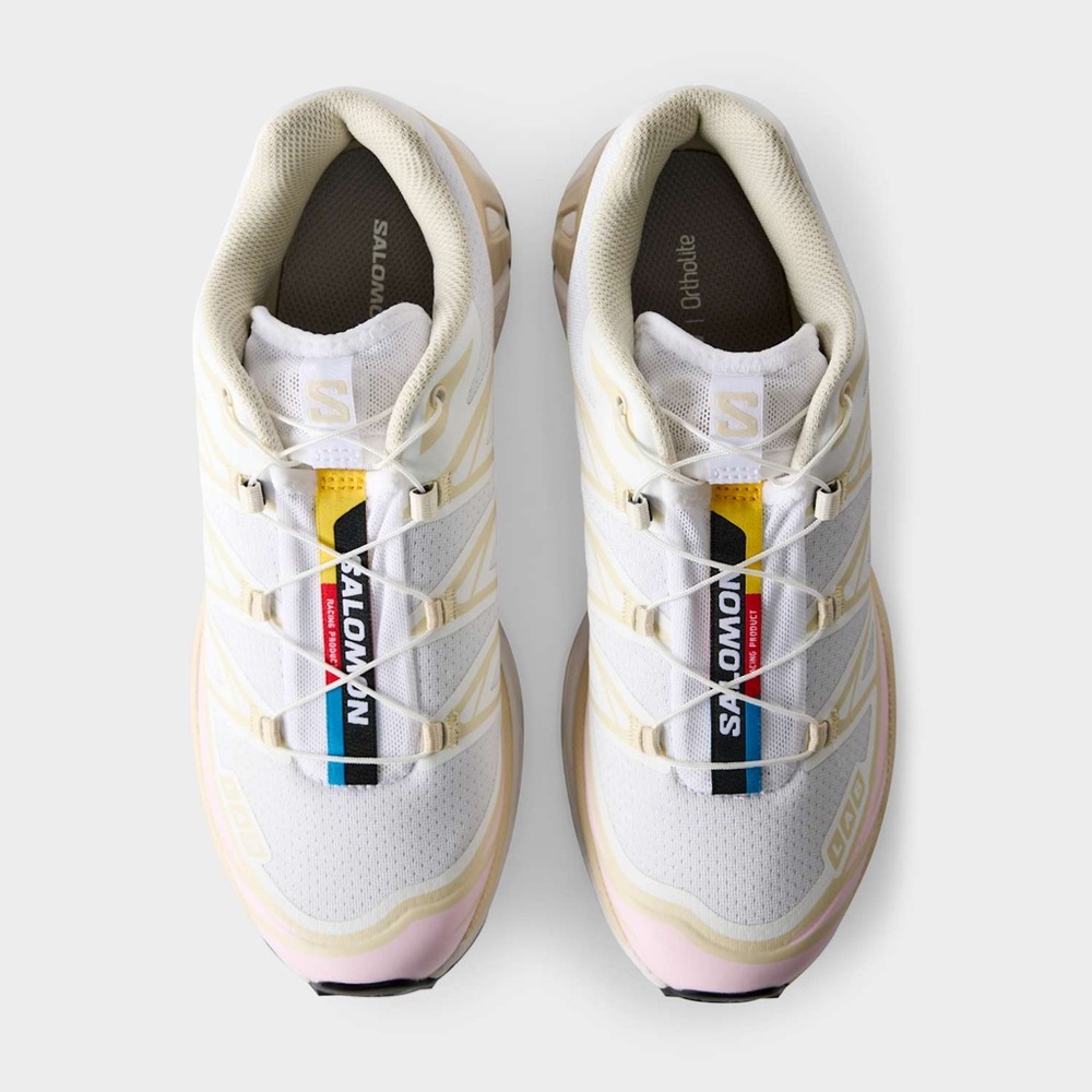 Salomon XT-6 Wt/Almd Mlk /Fairy Tl - Picture 4 of 5